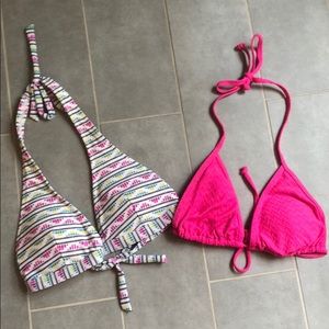 Two Old Nacvy Swim Tops - M - Never Worn